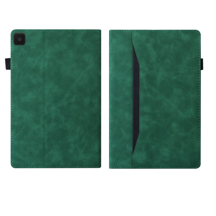 For Samsung Galaxy Tab A7 Lite 8.7 SM-T220 / SM-T225 Business Shockproof Horizontal Flip Leather Case with Holder & Card Slots & Photo Frame & Pen Slot(Green)-garmade.com