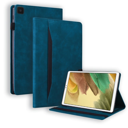 For Samsung Galaxy Tab A7 Lite 8.7 SM-T220 / SM-T225 Business Shockproof Horizontal Flip Leather Case with Holder & Card Slots & Photo Frame & Pen Slot(Blue)-garmade.com