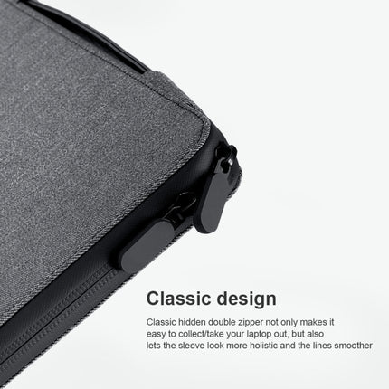 NILLKIN Multifunctional Laptop Storage Bag Handbag with Holder, Classic Version For 14 inch and Below Laptop(Black)-garmade.com