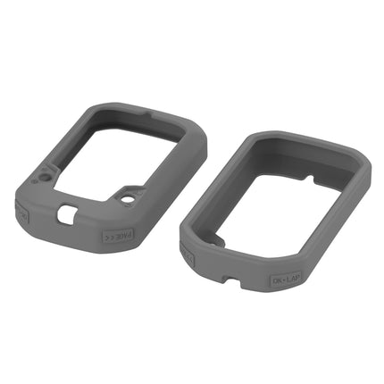 For Bryton Rider 430 / 320 Universal Silicone Protective Case Cover(Grey)-garmade.com