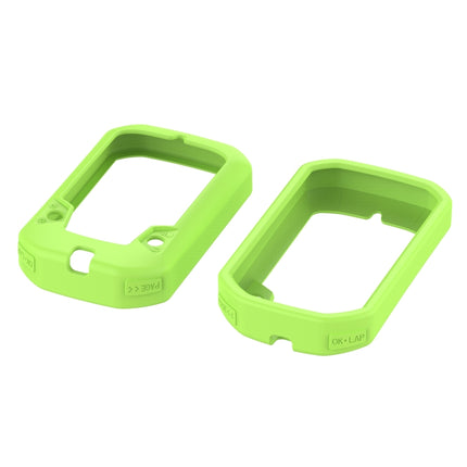 For Bryton Rider 430 / 320 Universal Silicone Protective Case Cover(Lime Green)-garmade.com