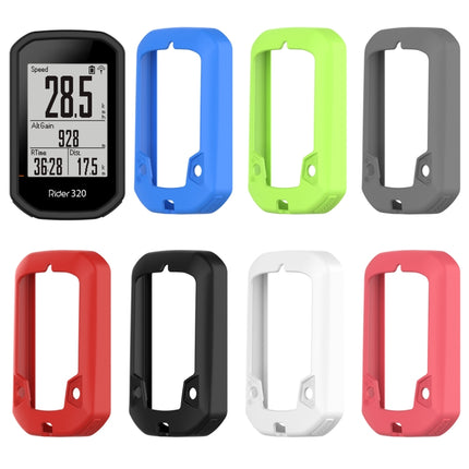 For Bryton Rider 430 / 320 Universal Silicone Protective Case Cover(Lime Green)-garmade.com