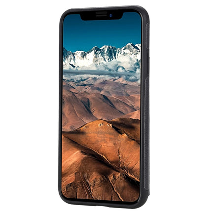 For iPhone 11 Pro Max Solid Color Double Buckle Zipper Shockproof Protective Case(Black)-garmade.com