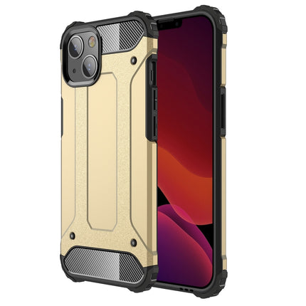 Magic Armor TPU + PC Combination Case For iPhone 13 mini(Gold)-garmade.com