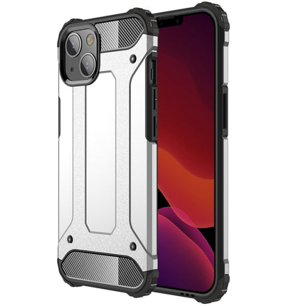 Magic Armor TPU + PC Combination Case For iPhone 13 mini(Silver)-garmade.com