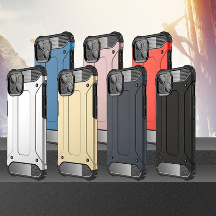 Magic Armor TPU + PC Combination Case For iPhone 13 mini(Red)-garmade.com
