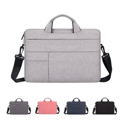 ND05SDJ Oxford Cloth + Nylon Laptop Portable Shoulder Bag, Size:13.3 inch(Black)-garmade.com