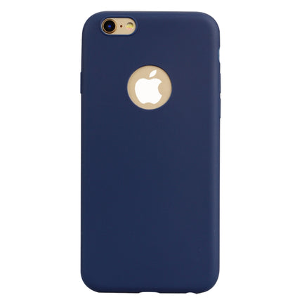 For iPhone 6s Plus / 6 Plus Candy Color TPU Case(Blue)-garmade.com