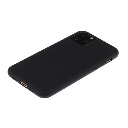 For iPhone 11 Candy Color TPU Case(Black)-garmade.com