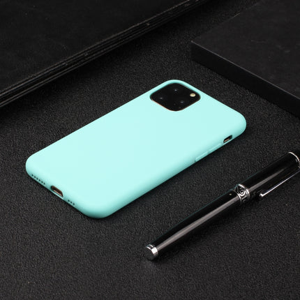 For iPhone 11 Candy Color TPU Case(Mint Green)-garmade.com