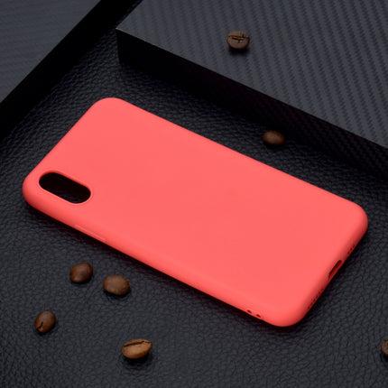 For iPhone XS / X Candy Color TPU Case(Red)-garmade.com