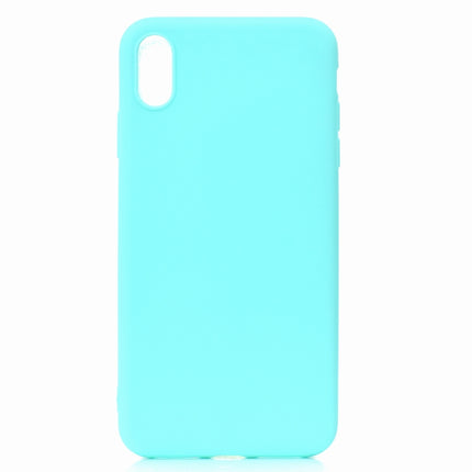 For iPhone XS / X Candy Color TPU Case(Green)-garmade.com