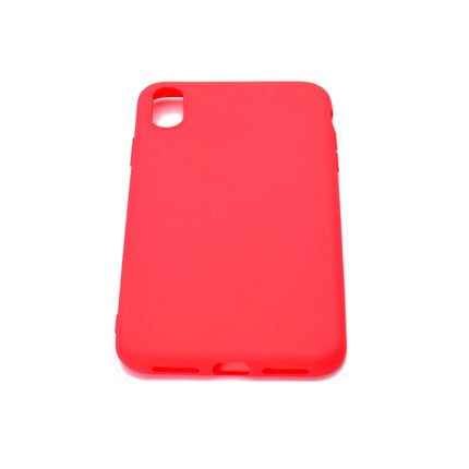 For iPhone XS Max Candy Color TPU Case(Red)-garmade.com