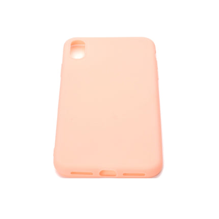 For iPhone XS Max Candy Color TPU Case(Pink)-garmade.com