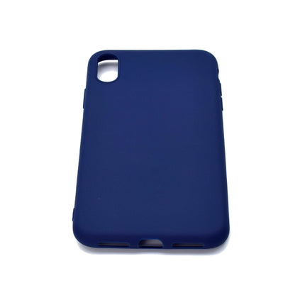 For iPhone XS Max Candy Color TPU Case(Blue)-garmade.com