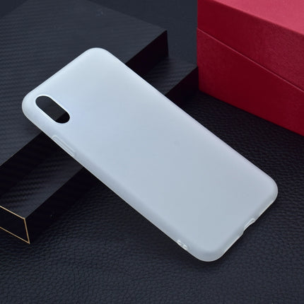 For iPhone XS Max Candy Color TPU Case(White)-garmade.com