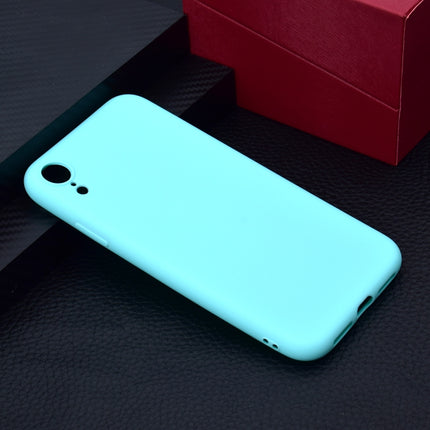 For iPhone XR Candy Color TPU Case(Green)-garmade.com