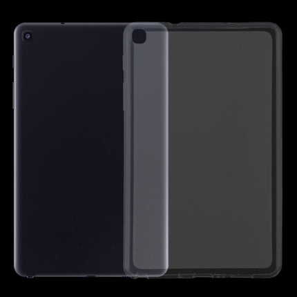 For Galaxy Tab A 8.0 & S Pen (2019) P200 0.75mm Ultrathin Outside Glossy Inside Frosted TPU Soft Protective Case-garmade.com