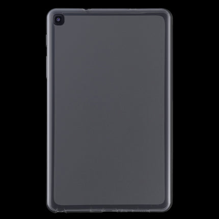 For Galaxy Tab A 8.0 & S Pen (2019) P200 0.75mm Ultrathin Outside Glossy Inside Frosted TPU Soft Protective Case-garmade.com