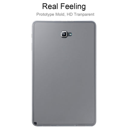 For Galaxy Tab A 10.1 (2016) / P580 0.75mm Ultrathin Outside Glossy Inside Frosted TPU Soft Protective Case-garmade.com