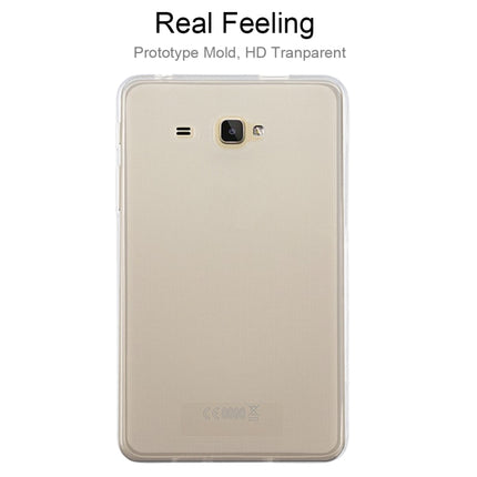 For Galaxy Tab A 7.0 (2016) 0.75mm T285 Ultrathin Outside Glossy Inside Frosted TPU Soft Protective Case-garmade.com
