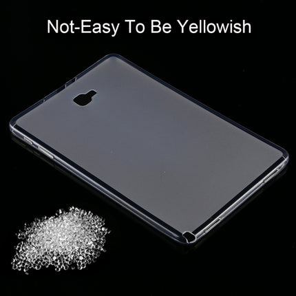 For Galaxy Tab A 10.1 (2016) / T580 0.75mm Ultrathin Outside Glossy Inside Frosted TPU Soft Protective Case-garmade.com