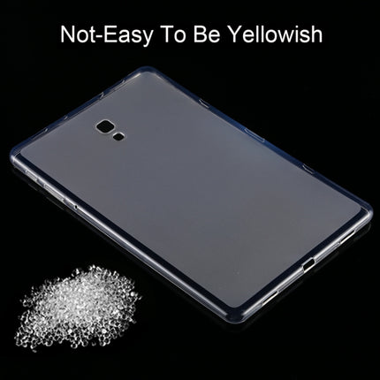 For Galaxy Tab A 10.5 T590 0.75mm Ultrathin Outside Glossy Inside Frosted TPU Soft Protective Case-garmade.com