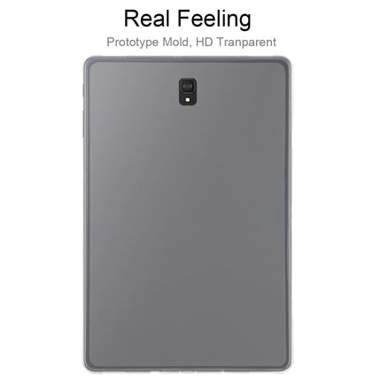 For Galaxy Tab S4 10.5 T830 0.75mm Ultrathin Outside Glossy Inside Frosted TPU Soft Protective Case-garmade.com