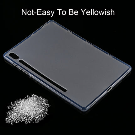 For Galaxy Tab S6 T860 0.75mm Ultrathin Outside Glossy Inside Frosted TPU Soft Protective Case-garmade.com