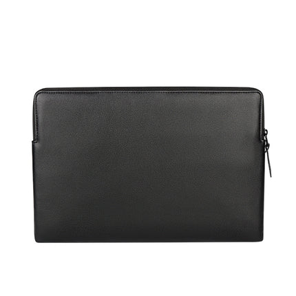 ND09 Laptop Thin and Light PU Liner Bag, Size:13.3 inch(Black)-garmade.com