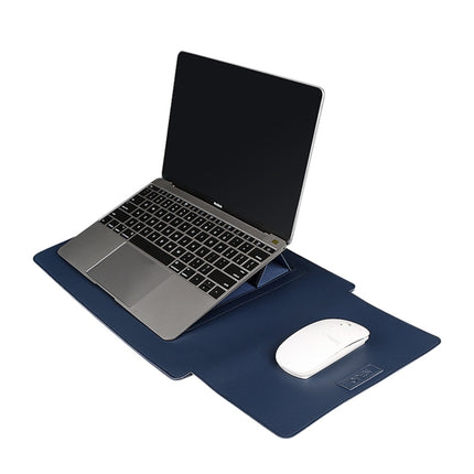 PU06 3 in 1 PU Multifunctional Laptop Bag, Size:13.3 inch(Sapphire Blue)-garmade.com
