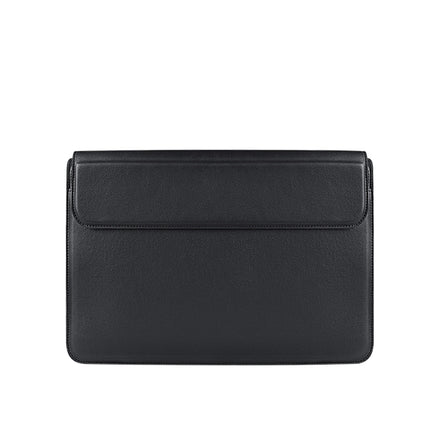 PU08 Multifunctional Notebook PU Liner Bag, Size:13.3 inch(Black)-garmade.com