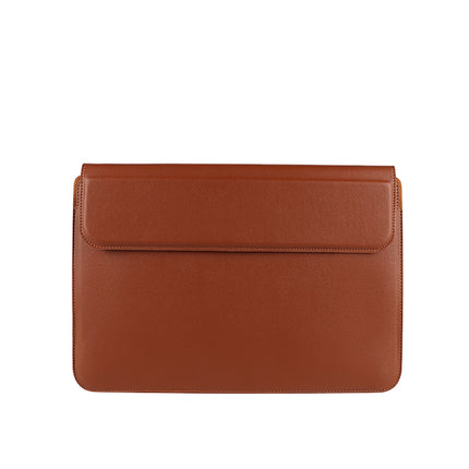 PU08 Multifunctional Notebook PU Liner Bag, Size:13.3 inch(Cowhide Yellow)-garmade.com