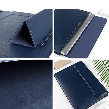 PU08 Multifunctional Notebook PU Liner Bag, Size:13.3 inch(Royal Blue)-garmade.com