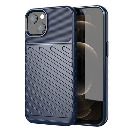 Thunderbolt Shockproof TPU Soft Case For iPhone 13 mini(Blue)-garmade.com