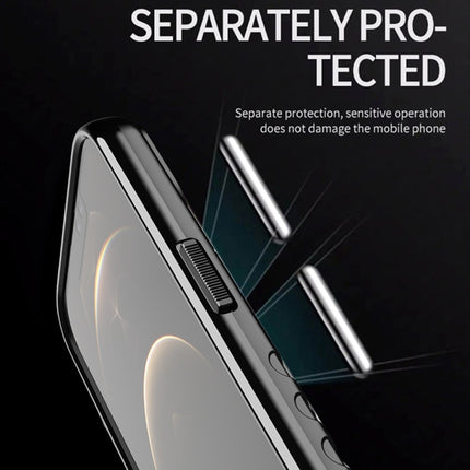 Thunderbolt Shockproof TPU Soft Case For iPhone 13 mini(Black)-garmade.com
