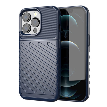 Thunderbolt Shockproof TPU Soft Case For iPhone 13 Pro(Blue)-garmade.com
