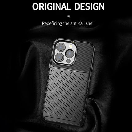 Thunderbolt Shockproof TPU Soft Case For iPhone 13 Pro(Blue)-garmade.com