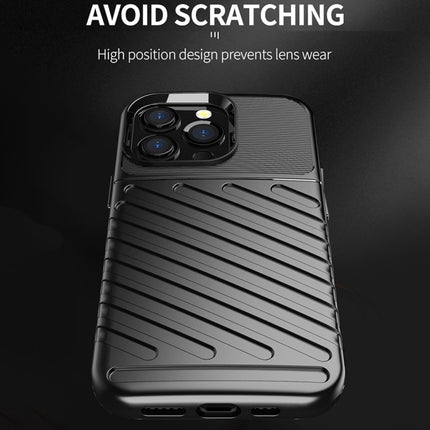 Thunderbolt Shockproof TPU Soft Case For iPhone 13 Pro Max(Blue)-garmade.com