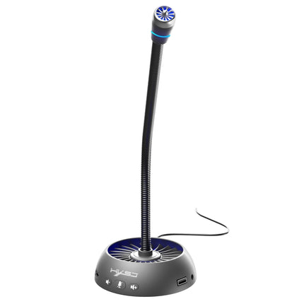 HXSJ F15 USB Anti-interference Matrix Noise Reduction Microphone(Black)-garmade.com