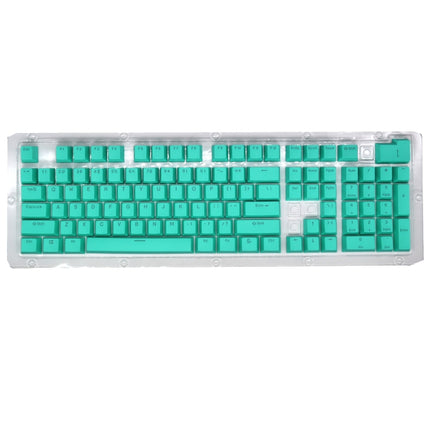 HXSJ P9 104 Keys PBT Color Mechanical Keyboard Keycaps(Mint Green)-garmade.com