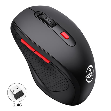 HXSJ T67 2.4G Simple Style Wireless Mouse(Black)-garmade.com