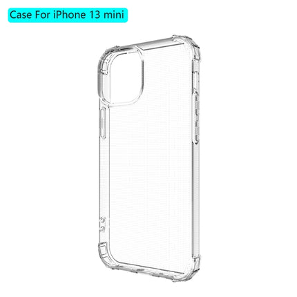 Shockproof Transparent TPU Protective Case For iPhone 13 mini(Transparent)-garmade.com