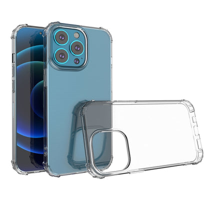 Shockproof Transparent TPU Protective Case For iPhone 13 Pro(Transparent)-garmade.com