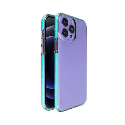 TPU Double-color Shockproof Protective Case For iPhone 13 Pro Max(Sky Blue)-garmade.com