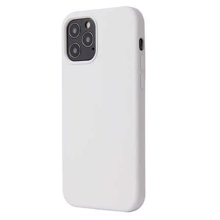 Solid Color Liquid Silicone Shockproof Protective Case For iPhone 13 mini(White)-garmade.com