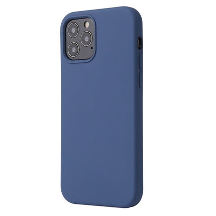 Solid Color Liquid Silicone Shockproof Protective Case For iPhone 13(Diamond Blue)-garmade.com