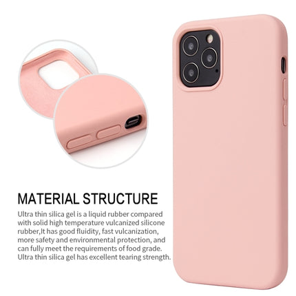 Solid Color Liquid Silicone Shockproof Protective Case For iPhone 13(Matcha Green)-garmade.com