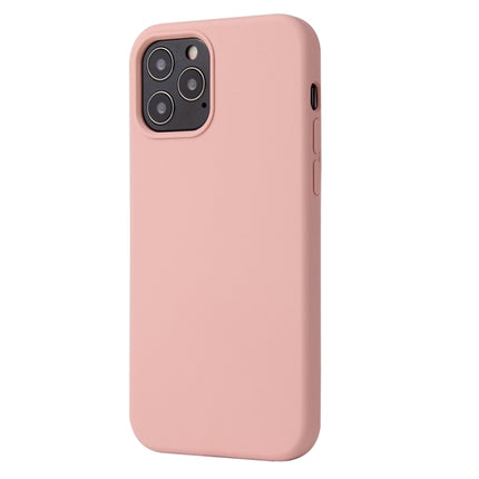 Solid Color Liquid Silicone Shockproof Protective Case For iPhone 13 Pro(Sakura Pink)-garmade.com