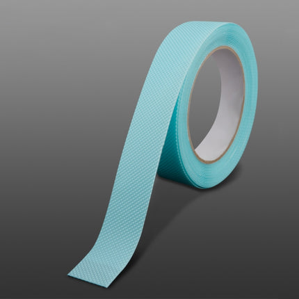 Floor Anti-slip Tape PEVA Waterproof Nano Non-marking Wear-resistant Strip, Size:2.5cm x 10m(Diamond Texture Blue)-garmade.com